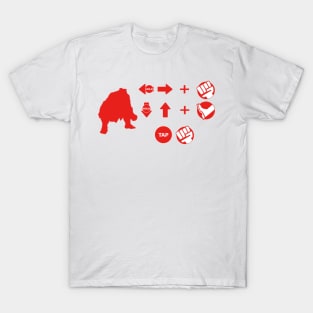 Street Fighter Moves - E.Honda T-Shirt